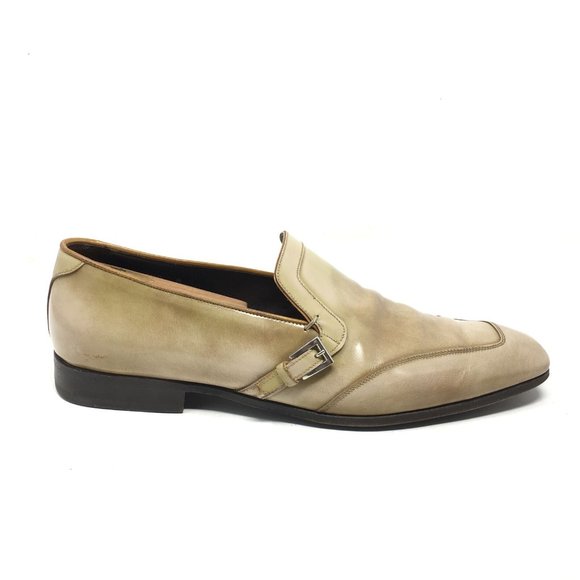 Prada Loafers Shoes Size 8 UK/9 US Beige Leather main image 6
